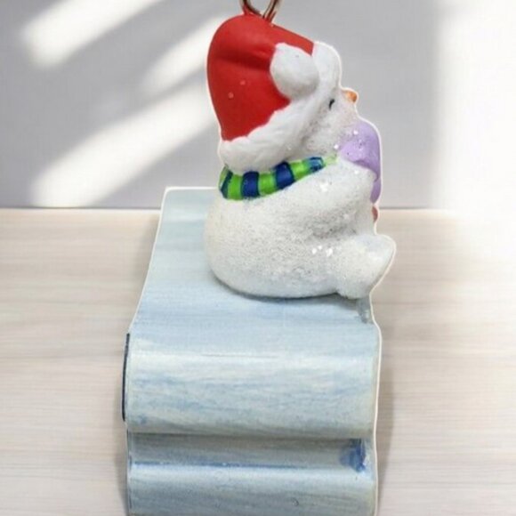 2024 Hallmark Mini Ornament A Snowy 2024 Magic Light - Picture 3 of 6